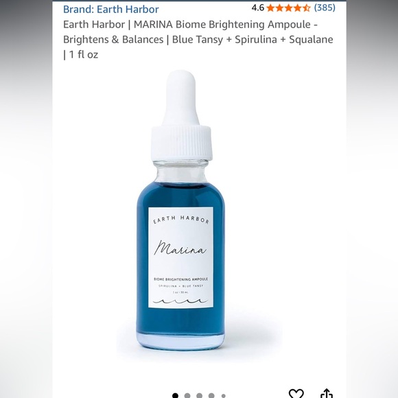 Earth Harbor Marina Biome brightening ampoule - Picture 2 of 3